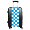 Valise Petit_damier_bleu Gris