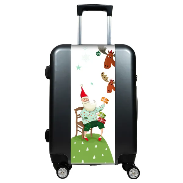 Valise Père Noël Joyeux