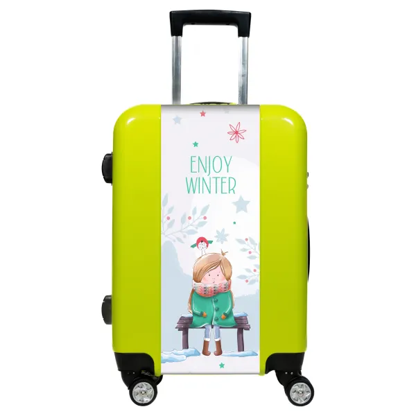 Valise Petite_Fille_en_Hiver