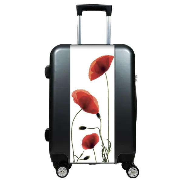 Valise Valise Herbier coquelicot