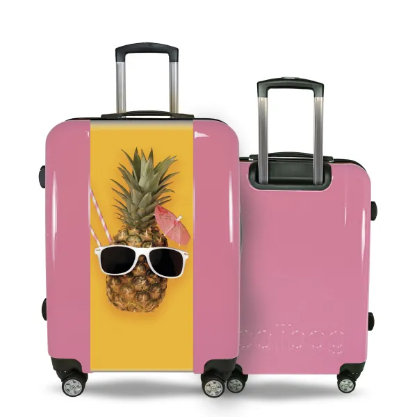 Valise Ananas Lunette valise personnalisée