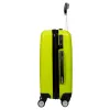 Color travel suitcase