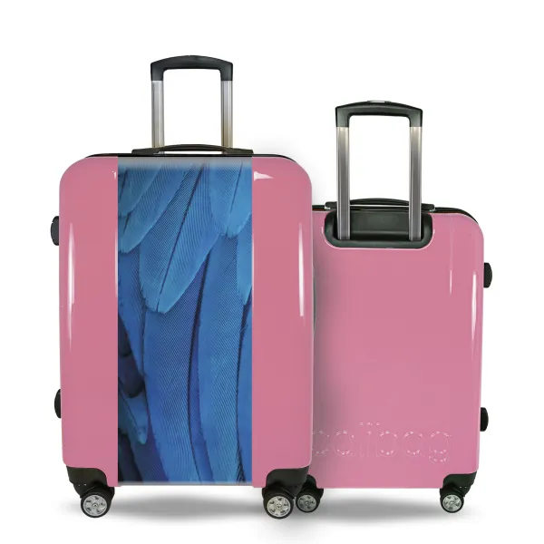 Valise Plume bleue