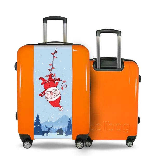 Funny Christmas suitcase