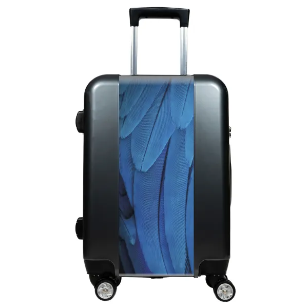 Valise Plume bleue