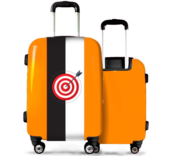 target suitcases