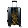 suitcase golden flakes