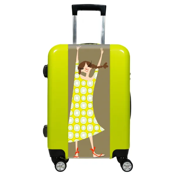 Valise Fille Heureuse