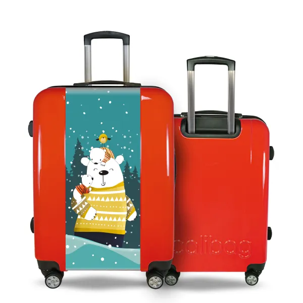 Valise Famille_ours_sous_la_neige