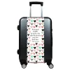 Valise Coeurs_Multicolores Gris