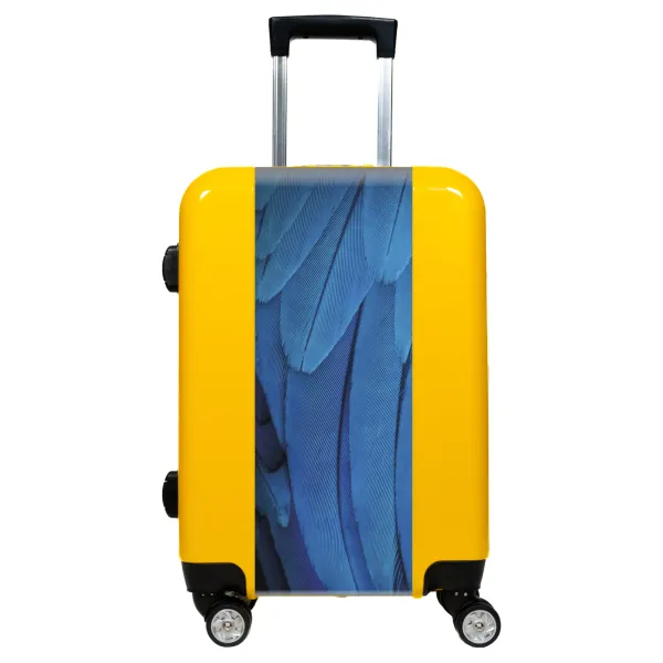 Valise Plume bleue