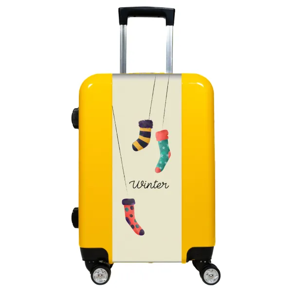 Christmas Socks suitcase