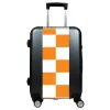 Valise Damier_orange Gris